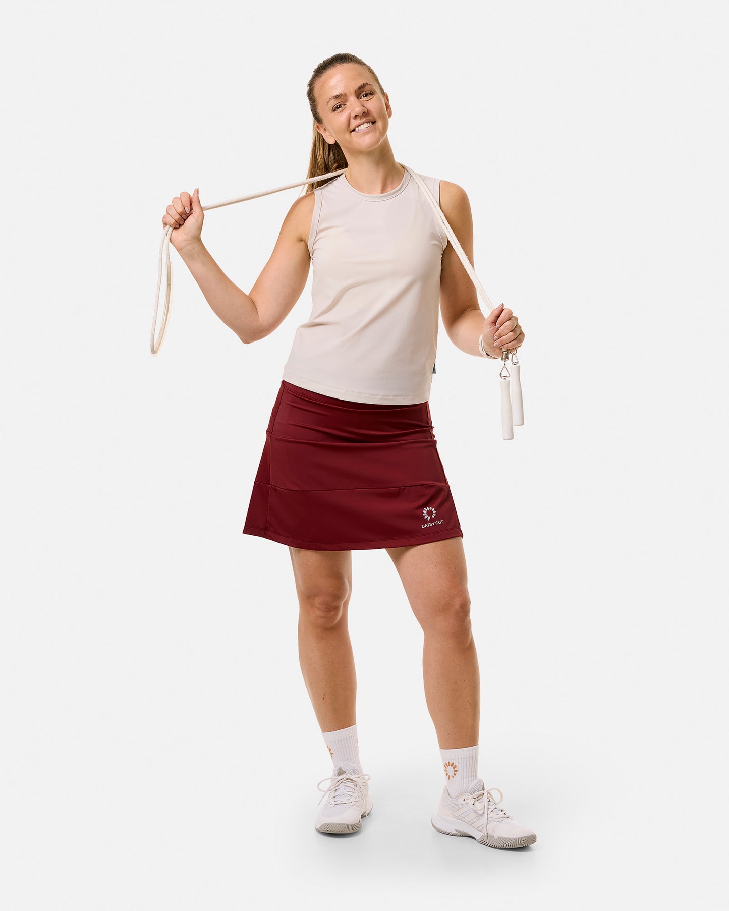 EMMA - Long A-shaped sports skirt