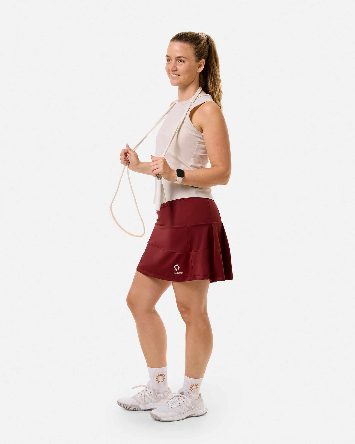EMMA - Long A-shaped sports skirt