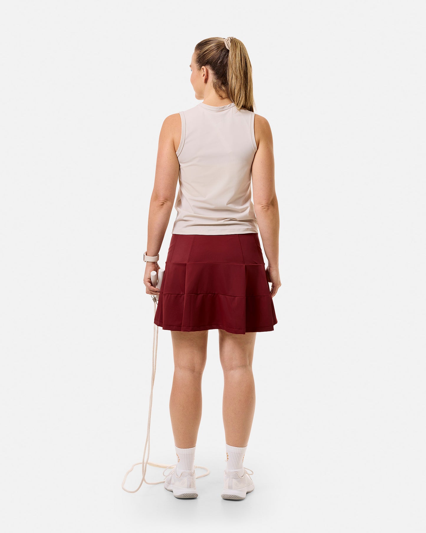 EMMA - Long A-shaped sports skirt