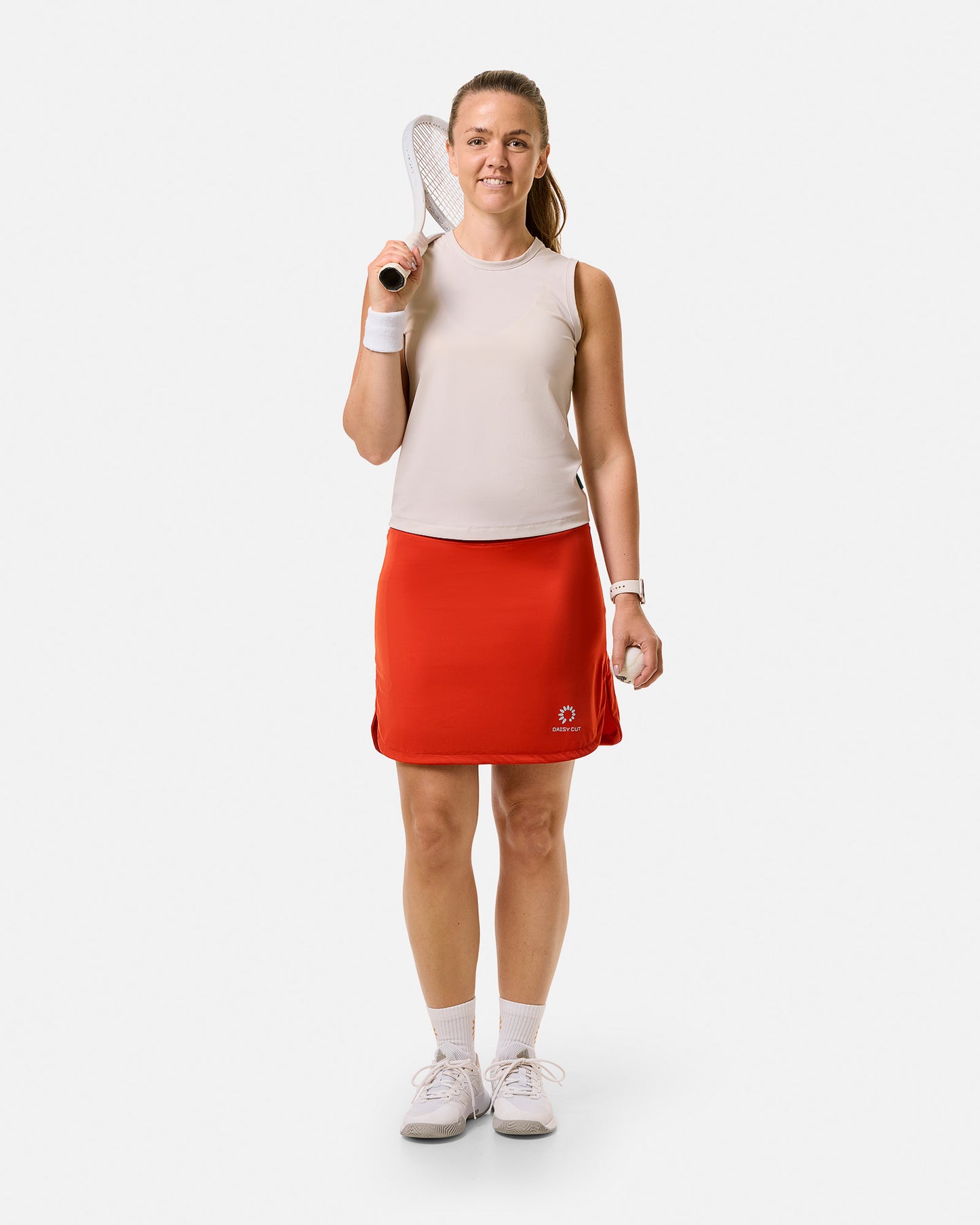 ISABELLA - Long solid-colored sports skirt