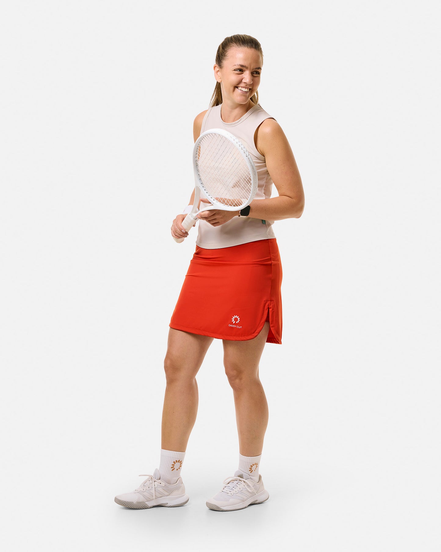 ISABELLA - Long solid-colored sports skirt