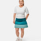 EMMA - Long three-color sports skirt