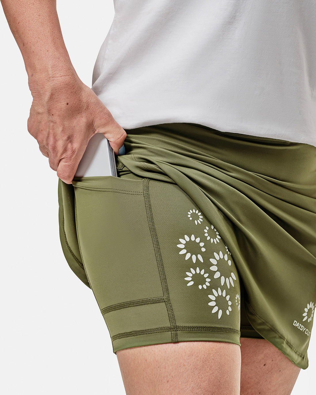 ISABELLA - Long solid-colored sports skirt