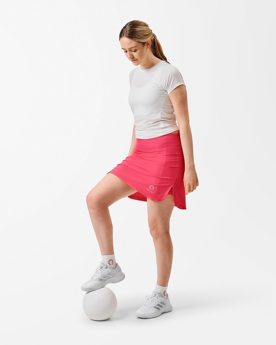 ISABELLA - Long solid-colored sports skirt