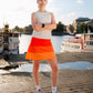 EMMA - Long A-shaped sports skirt